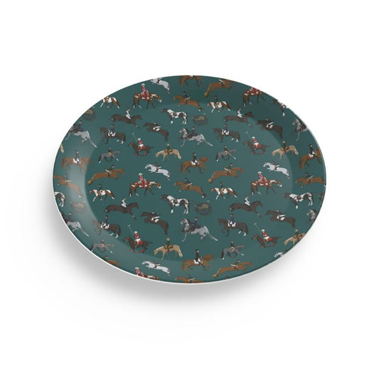 Horse Sports Party Plates