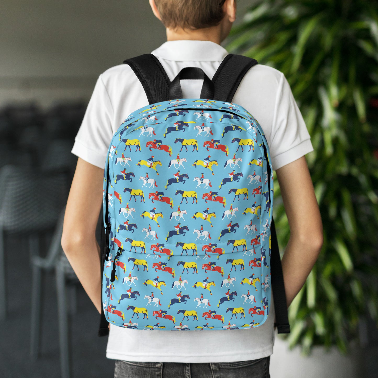 Hunter Jumper Primary Colors Backpack
