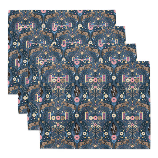 Derby & Donuts Placemat Set