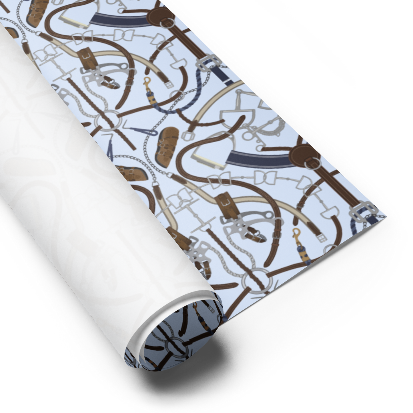 Horse Tack Idea Wrapping Paper Sheets